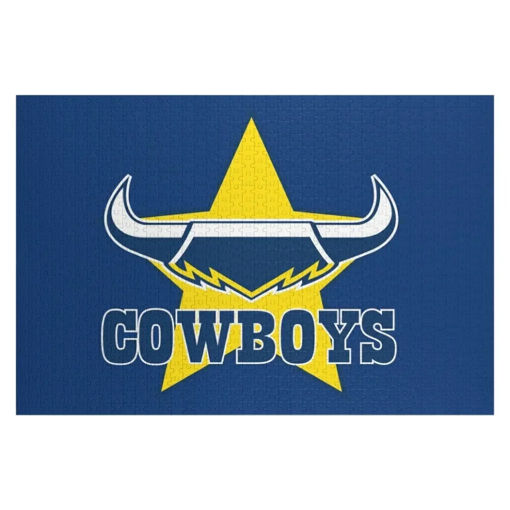 

Пазл для мальчиков North Queensland Cowboys, персонализированные детские картинки, игрушки для детей, пазл