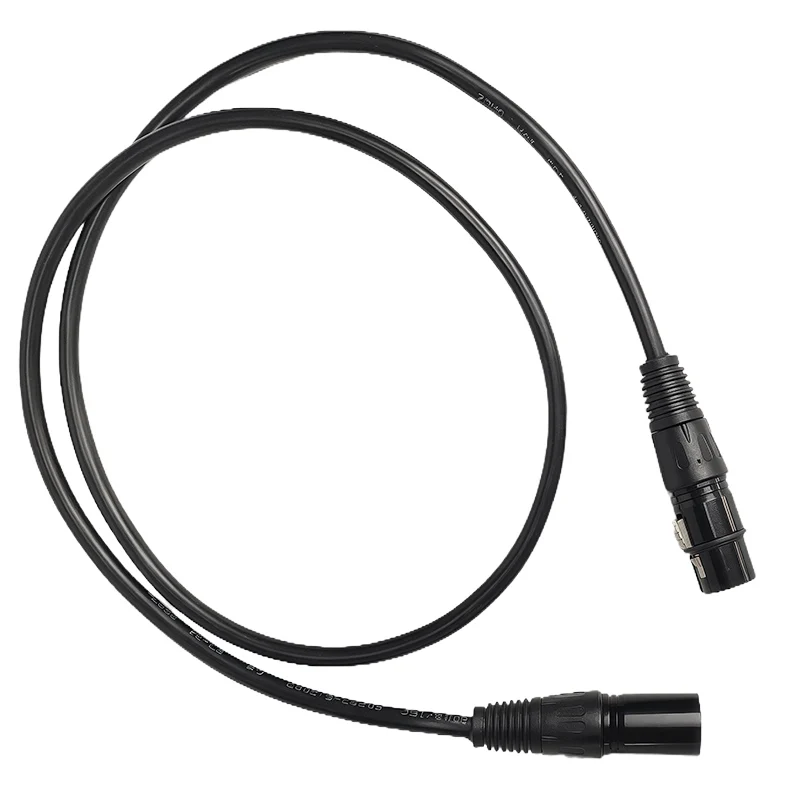 3-PIN XLR كابل 3*18AWG ذكر إلى أنثى ميكروفون ضوء المرحلة DMX كابل لخلاط الصوت مكبر الصوت