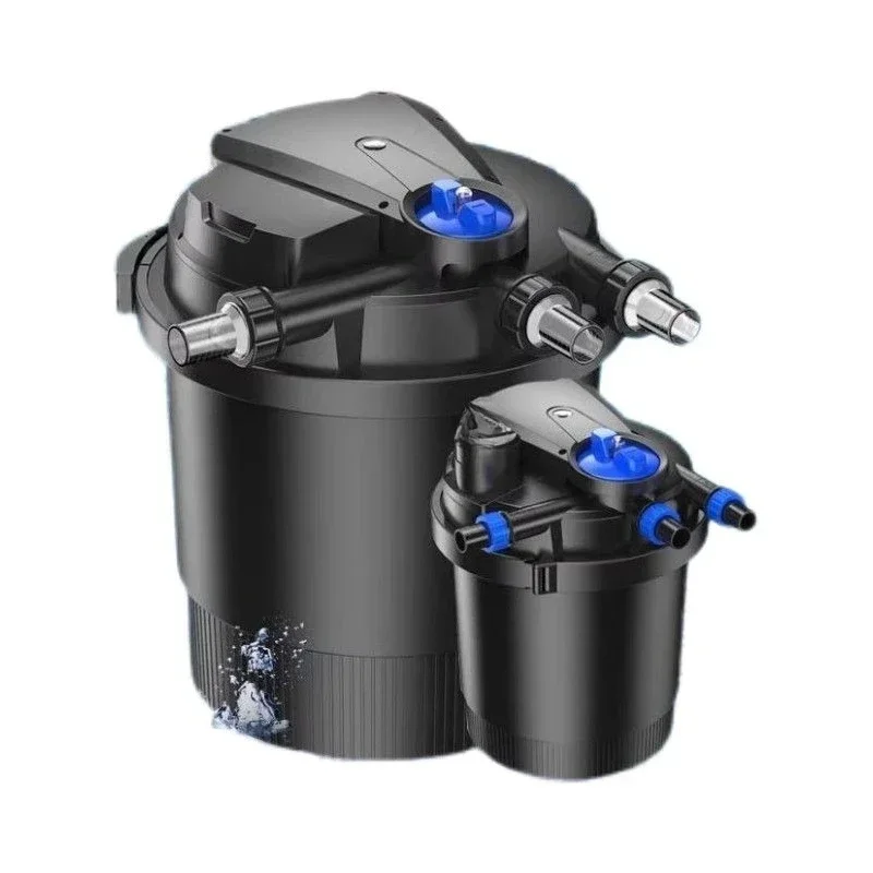 Pond biochemical filter bucket, external high-efficiency purifier for fish pond