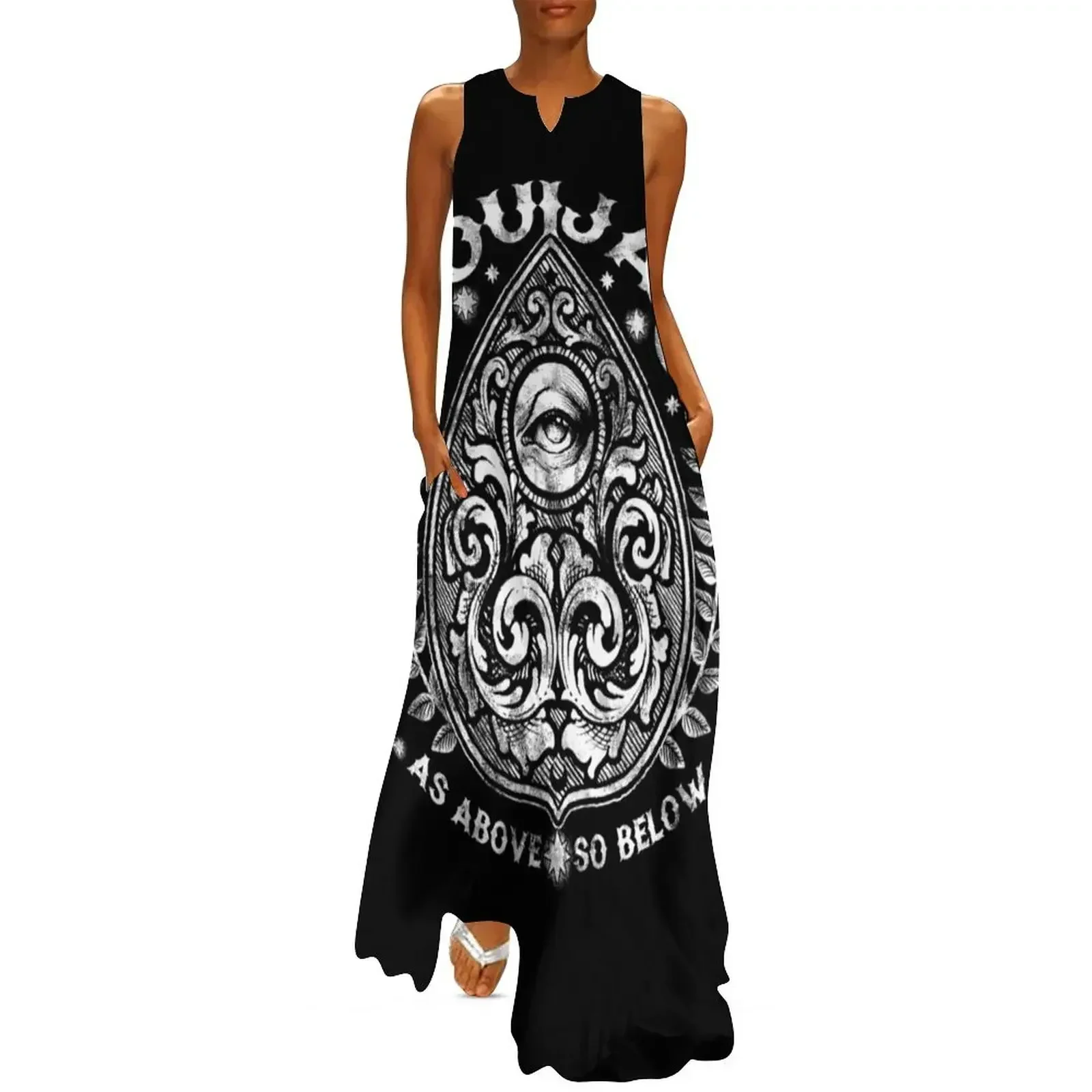 

Victorian OUI JA Planchette Long Dress summer dress for women 2025 Dress