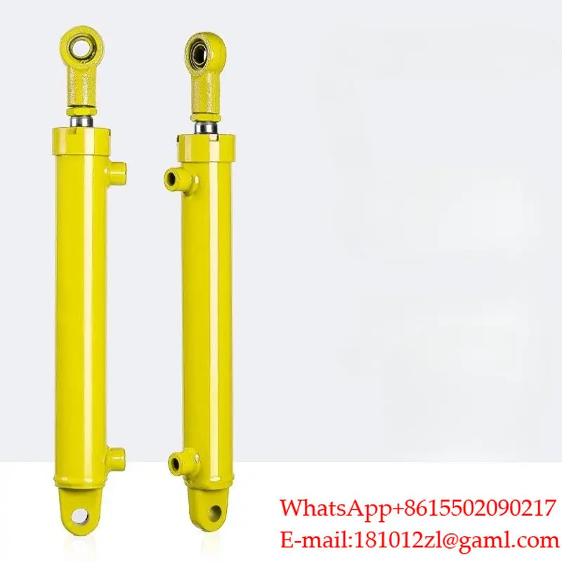 Hydraulic cylinder 5 tons double earring type 63 cylinder diameter oil top lifting forklift mechanical two-way cylinder