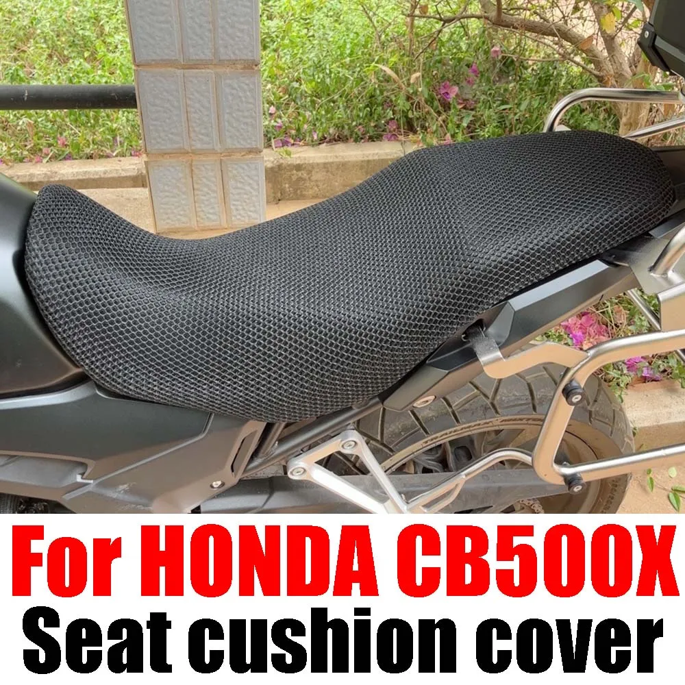 For HONDA CB500X CB500 CB 500 X CB 500X All Year Accessories Mesh Seat Cushion Cover Protection Heat Insulation Seat Cover Prats