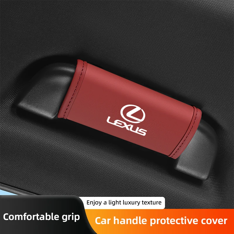 بو الجلود مقبض السيارة الغطاء الواقي المضادة للخدش مقبض الحال بالنسبة لكزس F SPORT LBX NX RX 350h 450h ES UX 300e GS GX IS LS #1