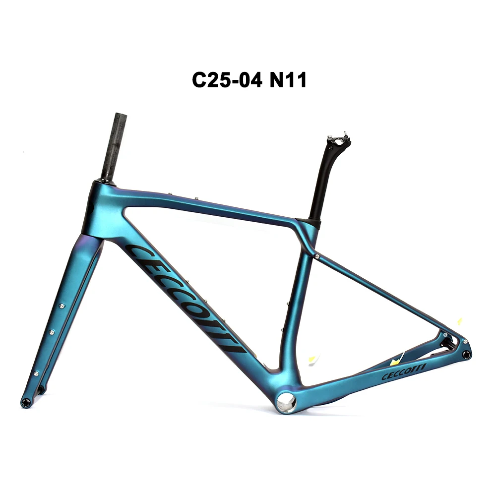 Gravel Frame,Full Internal Wiring Bicycle,T47 Bottom Bracket,Full Carbon Frame,Customized Color Painted