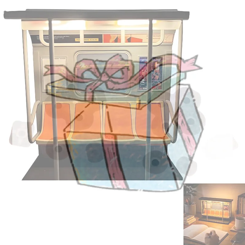 【cca】lampada-de-trem-do-metro-de-nyc-luz-noturna-aconchegante-lampada-de-trem-do-metro-impressa-em-3d-luz-noturna-led-ambiente-para-decoracao-de-casa-e-escritorio