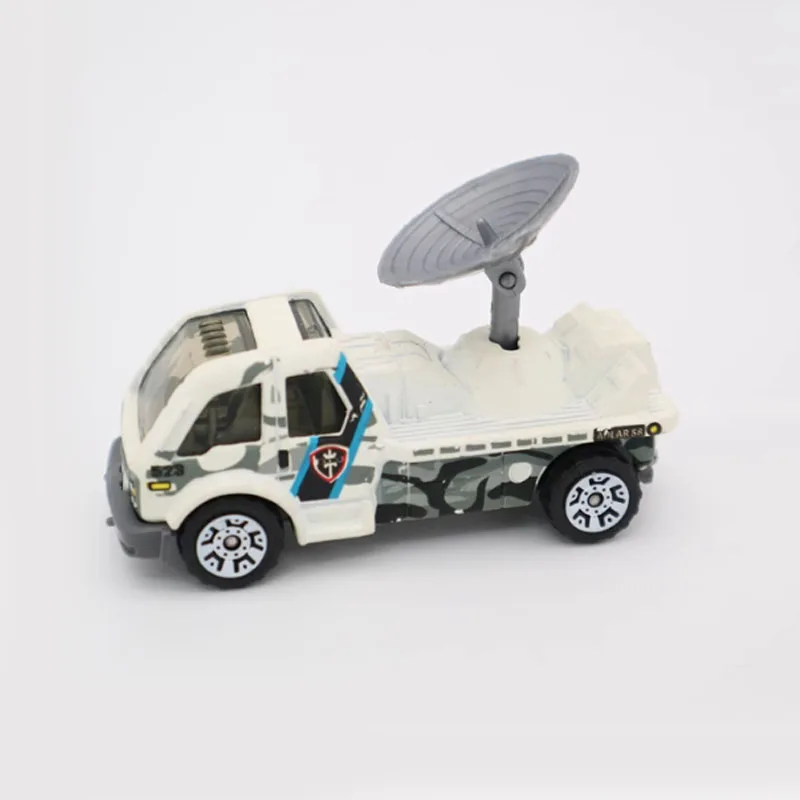 

1:72 Scale Matchbox Satellite Radar Transporter Simulation Children Toy Model Gift Souvenir Scene Decoration