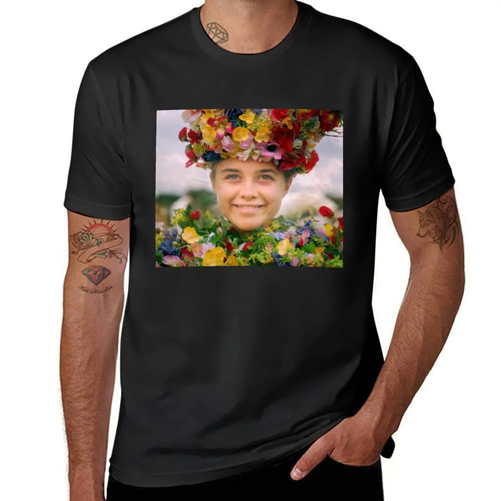 MIDSOMMAR MAY QUEEN - dani ardor / florence pugh T-Shirt for a boy vintage animal prinfor boys mens clothing