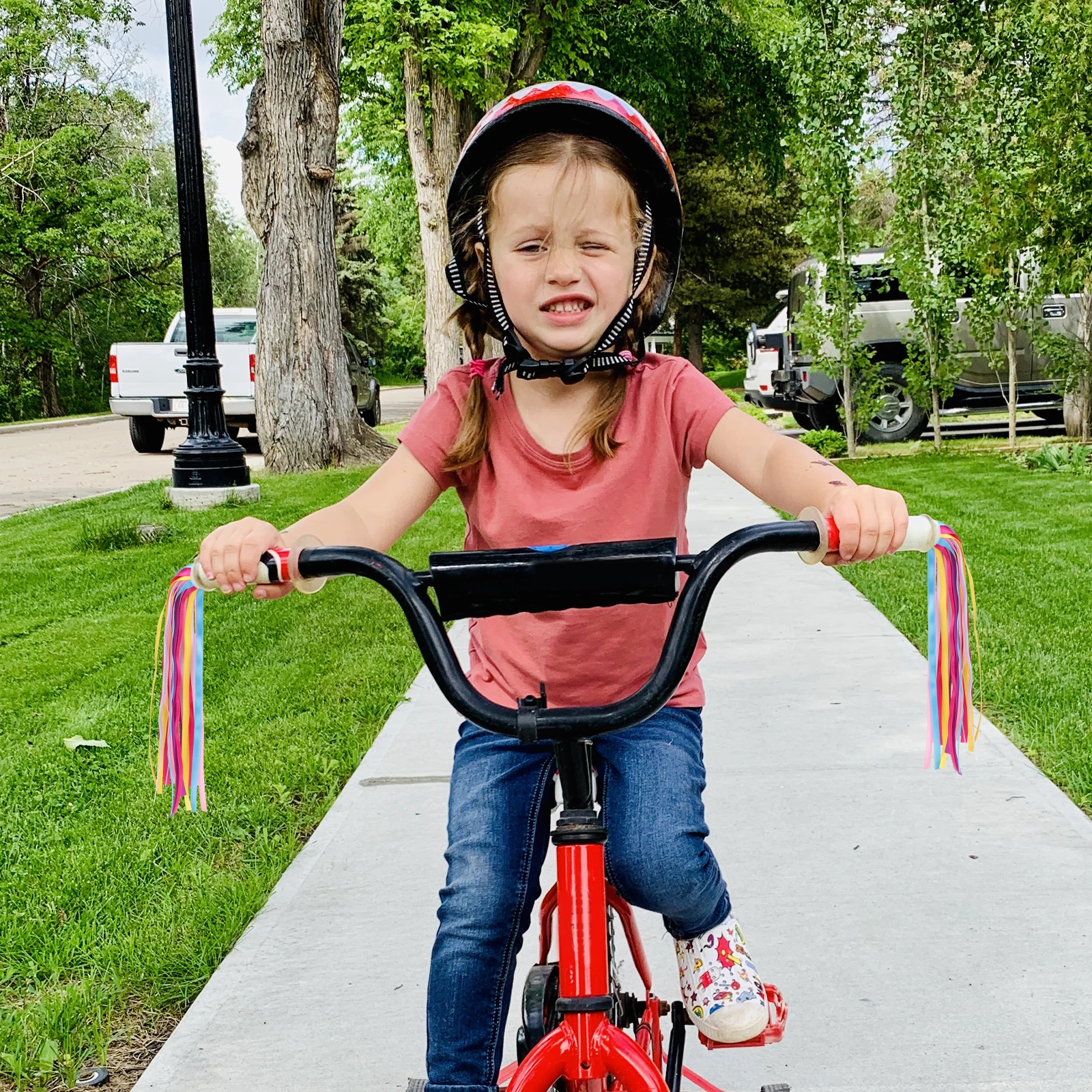 

Bike Streamer Streamers Handlebar Decor Decorations Kids Bicycle Accessories for Accessory Bikes
