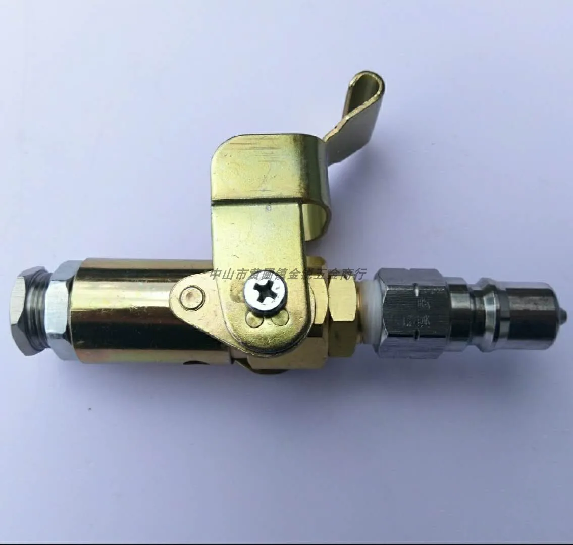 

Refrigeration high pressure adjustable stainless steel clip joint air vacuum leak detection environmental refrigerant
