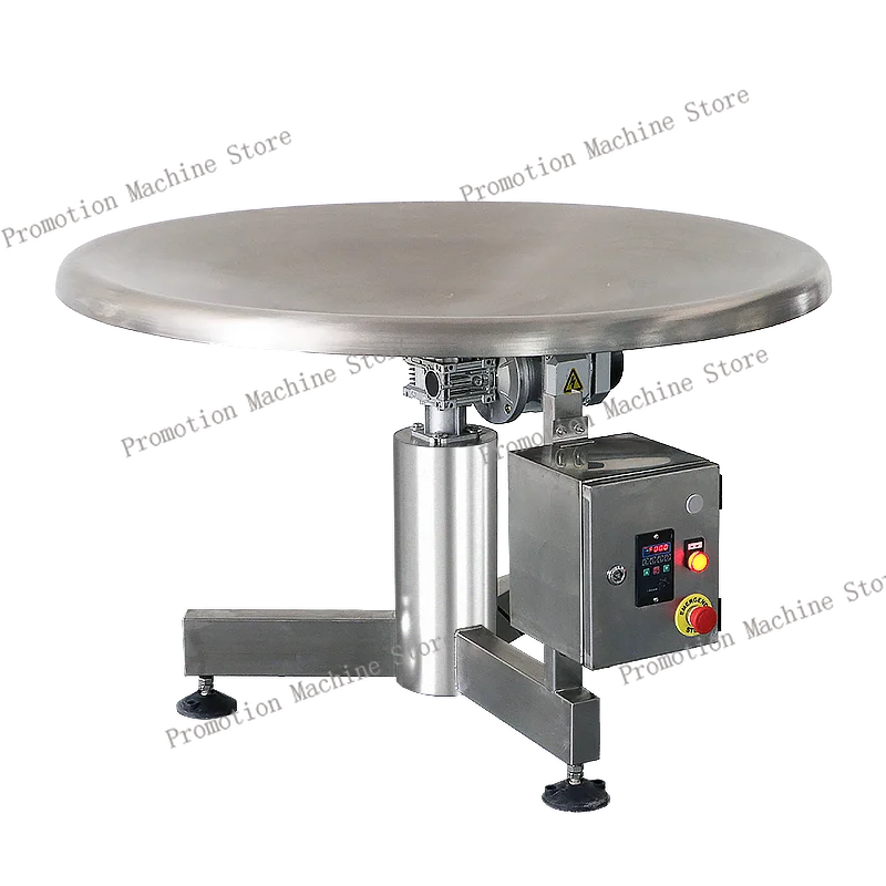 

SUS304 вращающаяся пластиковая бутылка или стол для сбора стеклянных бутылок, вращающийся стол с регулируемой скоростью