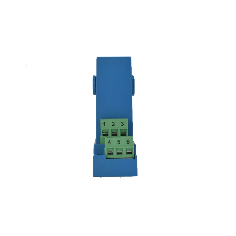 3 Phase AC Current Transmitter 4-20mA 0-5V 0-10V Analog Output DC24V Perforated Three Phase Hall Signal Transducer Sensor