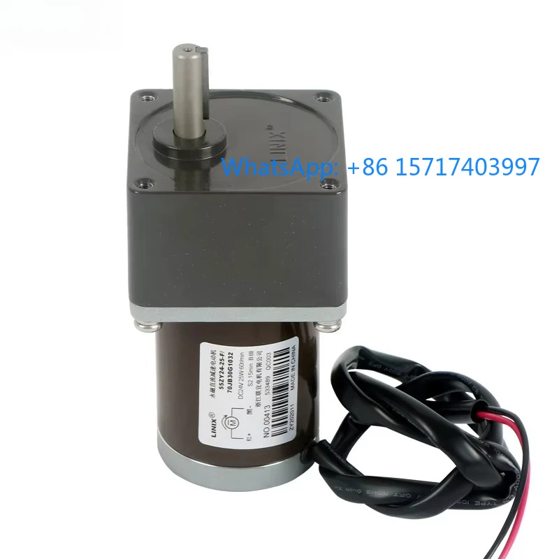 

Hot sale 12v 24v PMDC motor low noise long life 25w treadmill brush motor