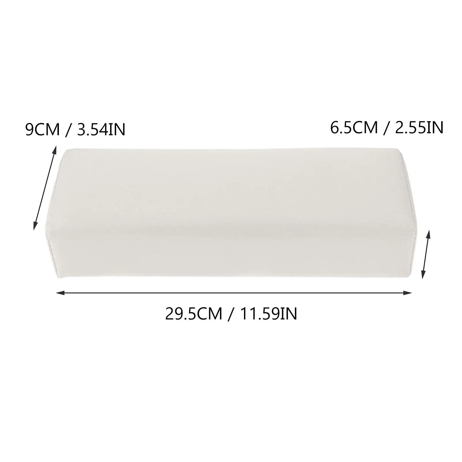 2 個ネイルハンドパッドプレミアム素材レスト枕スポンジ快適な治療マニキュア家庭用クッション