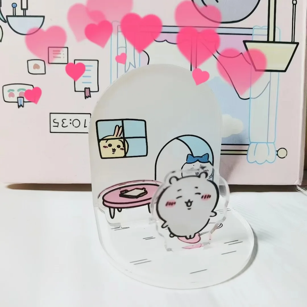 Cute Chiikawa Signboard Acrylic Desktop Decoration Cartoon Design DIY Simple and Sturdy Desktop Piece Nagano Chii