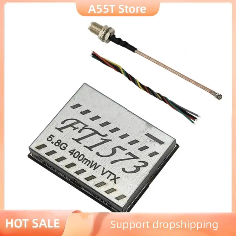 

A55T IRC Tramp Protocol OSD Tuned FT1573 5.8G 400Mw 48 Channel Mini Video FPV Transmitter For RC Drones