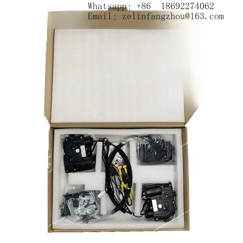 

For Skoda Rapid Electric Suction Door Original Mechanical Lock Modified To Electronic Lock Soft Close Power-Closing