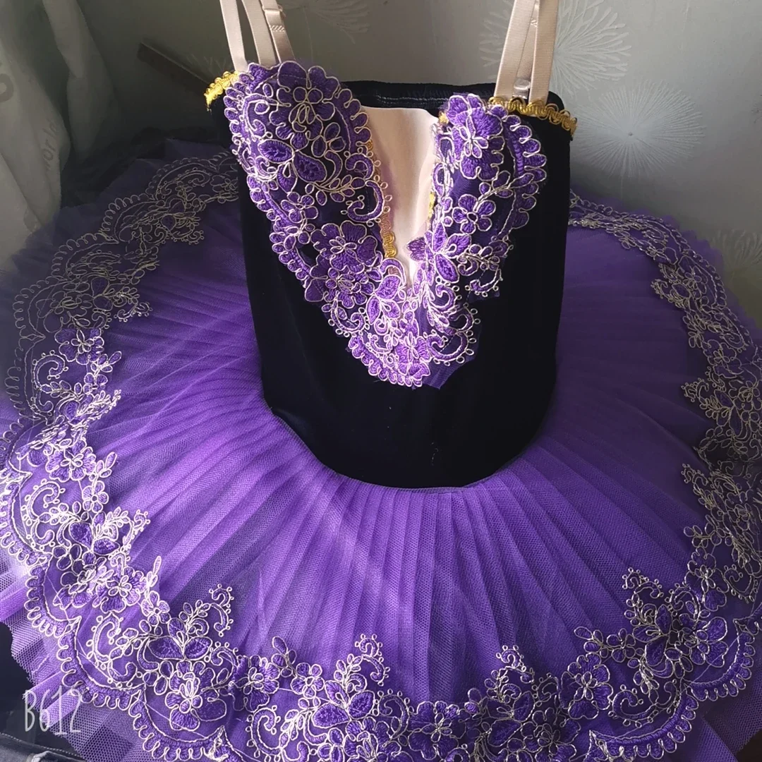 

Ballet Skirt For Women Adult Girls Child Professional Classical Pancake Tutu Costume Perfomance Competition Dress