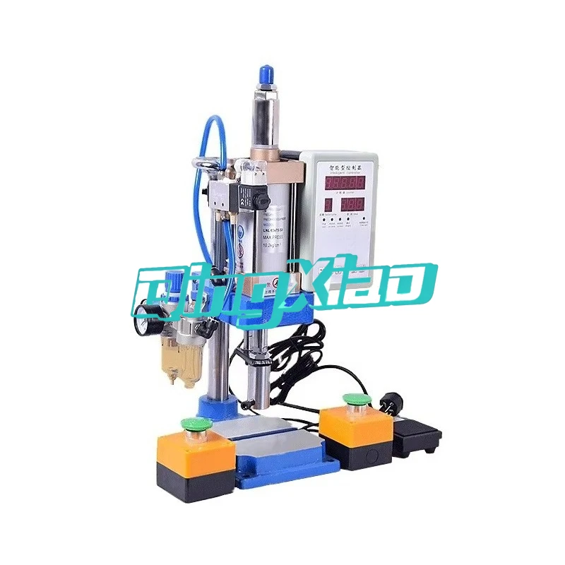 

Pneumatic Press Machine Automatic Mini Metal Hole Punching Stamping Machines In Industrial Hardware Processing And Punching Work