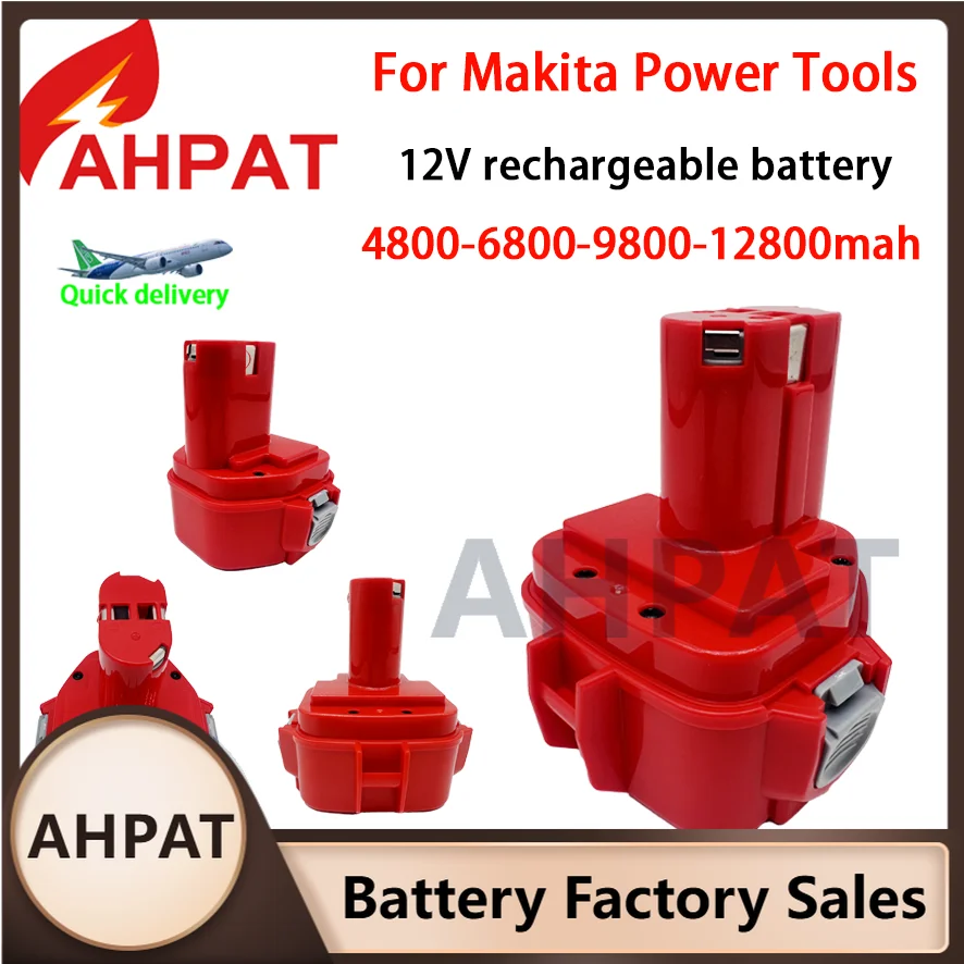 2026 12 فولت بطارية لماكيتا PA12 ni-mh بطارية 1200 1220 1201 1222 1233SA/B1235 192681-5 4800-12800 مللي أمبير بطاريات أداة السلطة #1
