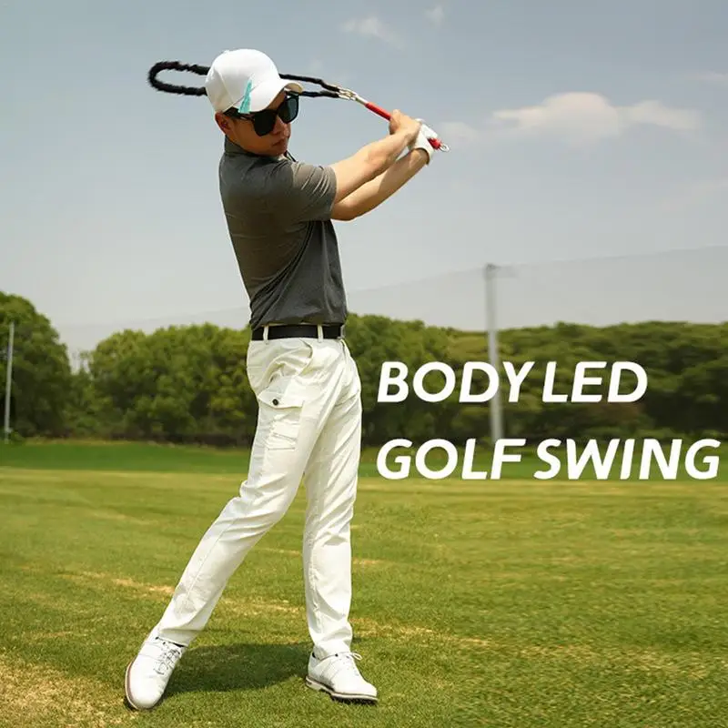 

Golf Swing Training Rope Outdoor Indoor Golf Swing Training Rope Improve Swing Accuracy Speed Practice Equipment For Golf