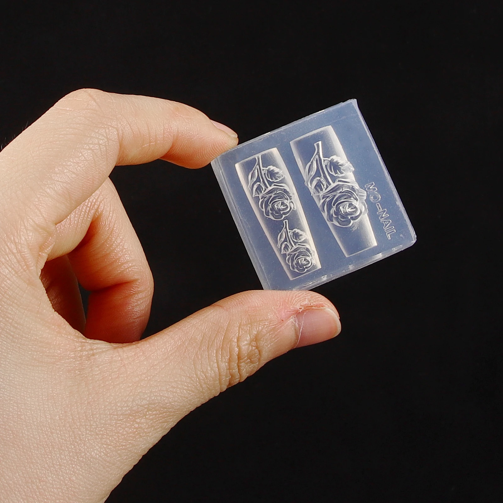 

2Pcs Art Carving Molds Silicone Molds for Nail Art Carving Decorative Reusable DIY Jewelry Accessories Crafts Tools