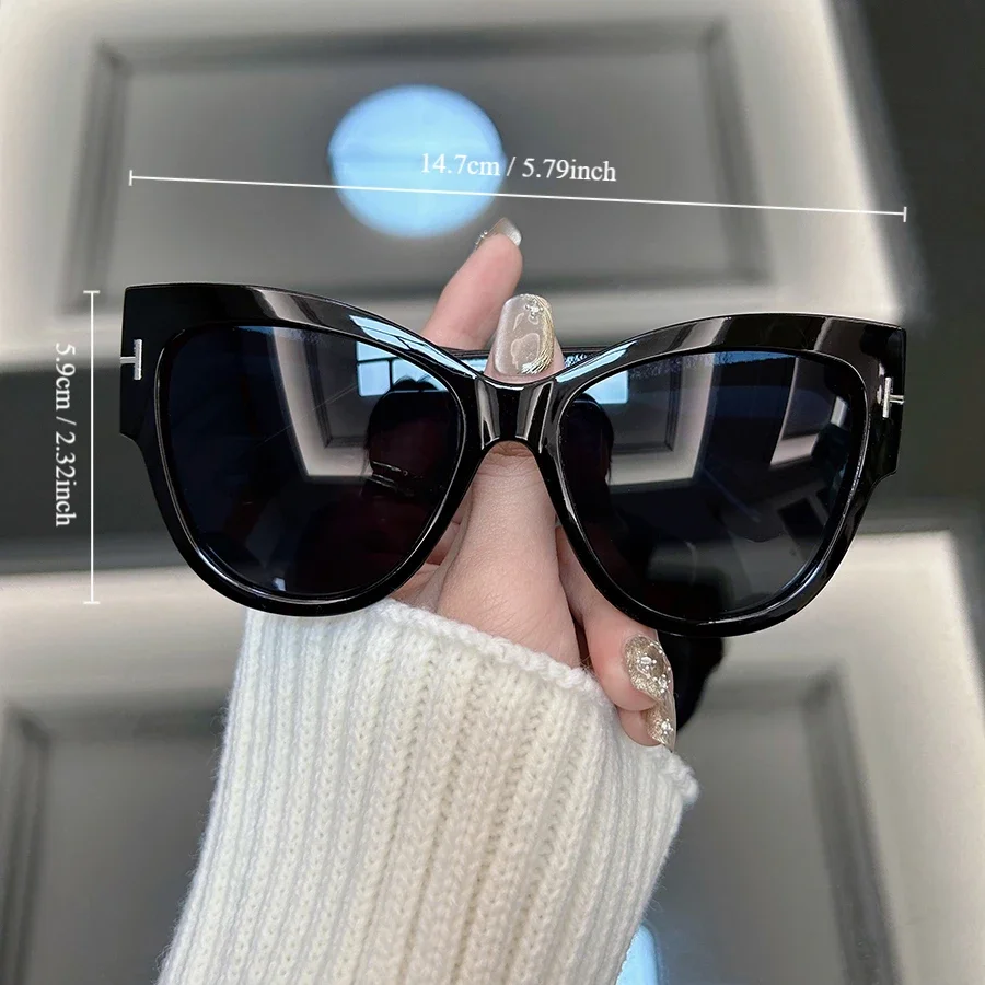 Fashion Cat Eye Sunglasses Women Men Brand Vintage Sun Glasses Female Male Designer Outdoors Mirror Shades Oculos De Sol image 6