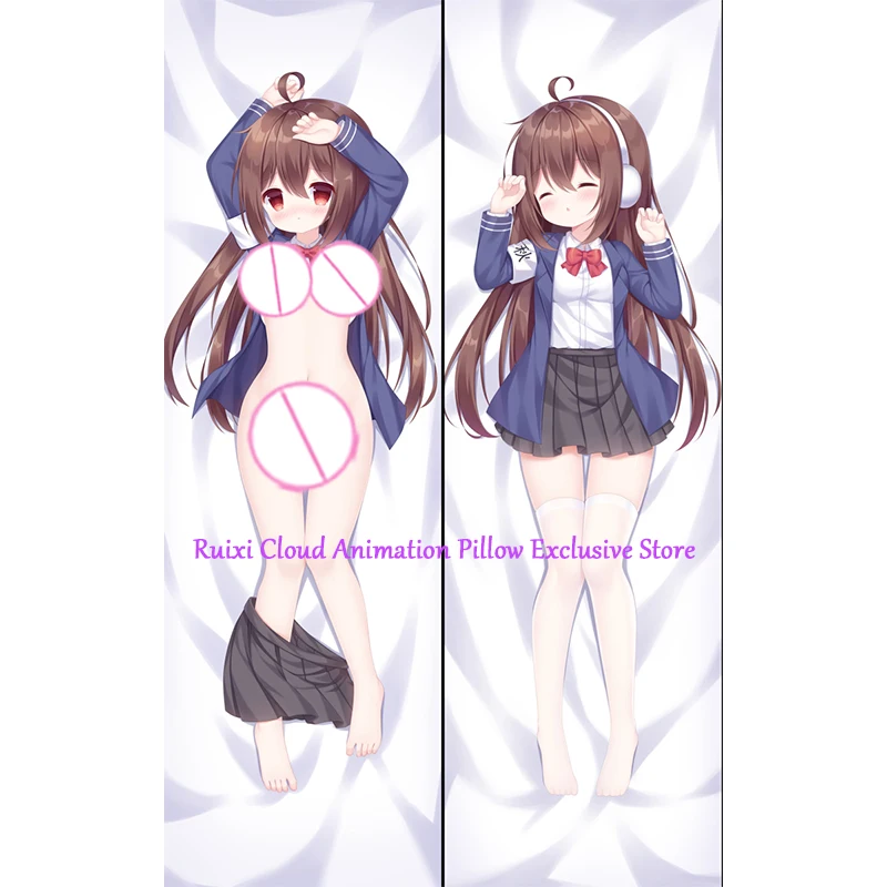 

Dakimakura Anime Pillow Cover Beautiful Girl Double Sided Print 2Way Cushion Bedding Gifts