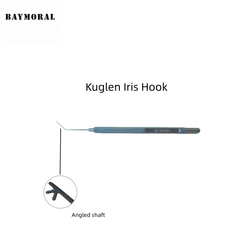 أدوات طب العيون أدوات جراحة الإناث Kuglen Iris Hook #2