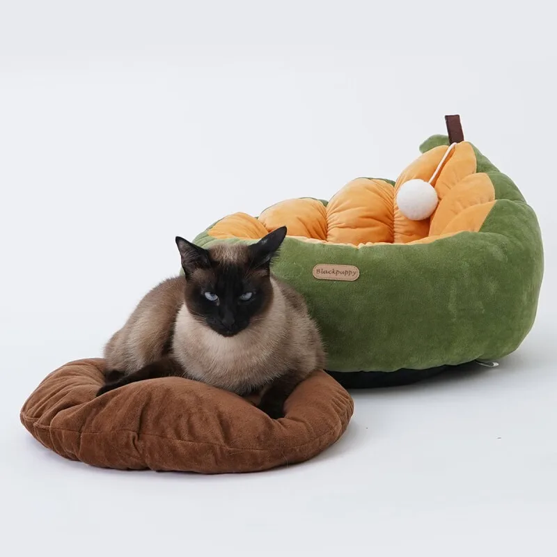 

BLACKPUPPY Avocado Pet litter Cat Puppy mattress Winter pet warmer Deep sleep soft cat litter