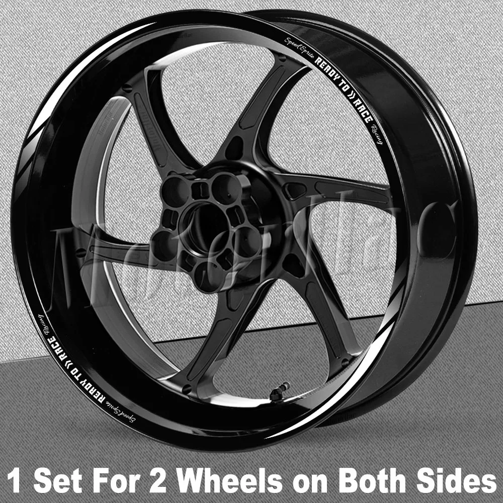Reflektierender Motorrad-Radaufkleber Felgen-Naben-Streifenaufkleber READY TO RACE für KTM Duke 250 390 690 890 1290 1390 Super Duke R – Detail 5