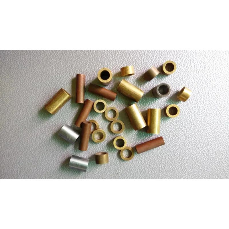 

Copper sleeve for assembled guide pulley