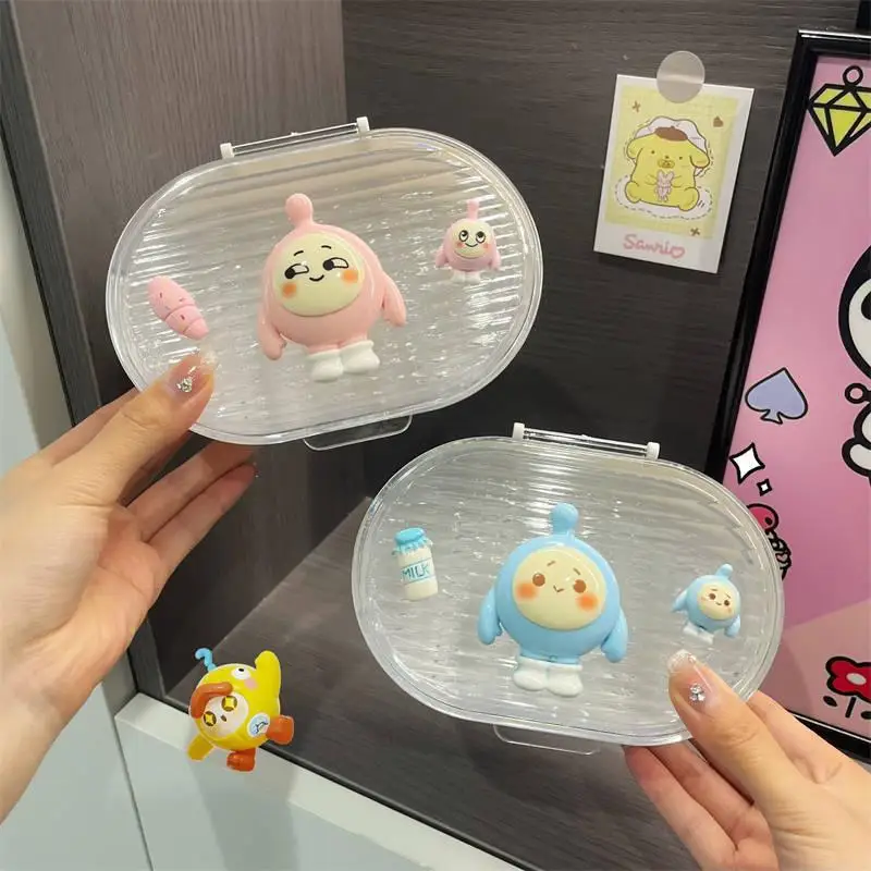 Kawaii Sanrio My Melody Soap Box Cartoon Kurome Cinnamon Roll Anime Cartoon Cute Innovative Home Bathroom Drain Covered Gift