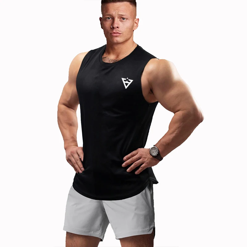 

Fashion 3D Printing Men's Tank Tops Summer Gym Fitness Sports Tees Casual Loose Man Sleeveless Shirt Hip Hop Trend Men Clothing