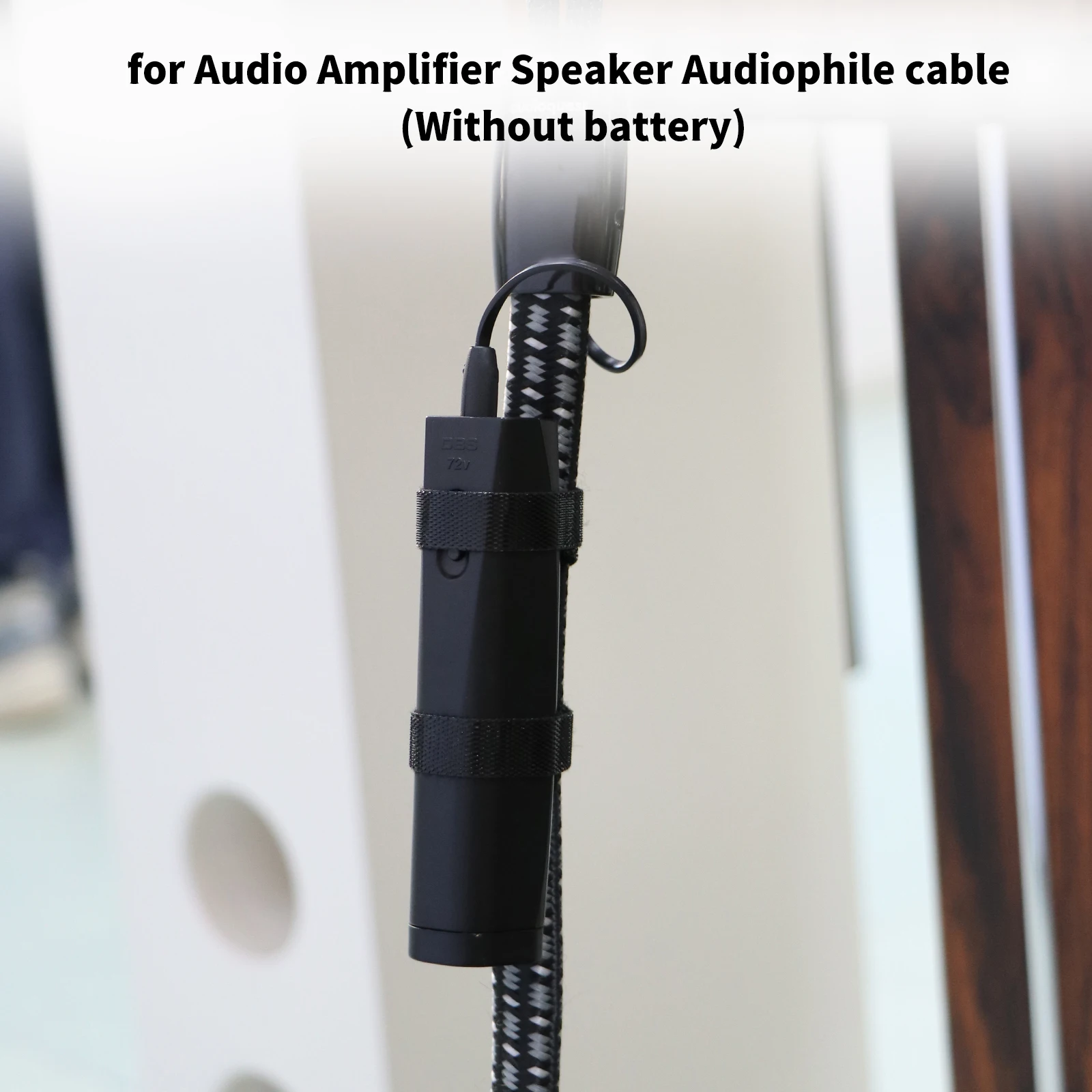 Hight Quality Carbon Upgrade Battery System for Audio Amplifier Speaker Audiophile Cable (Without Battery)