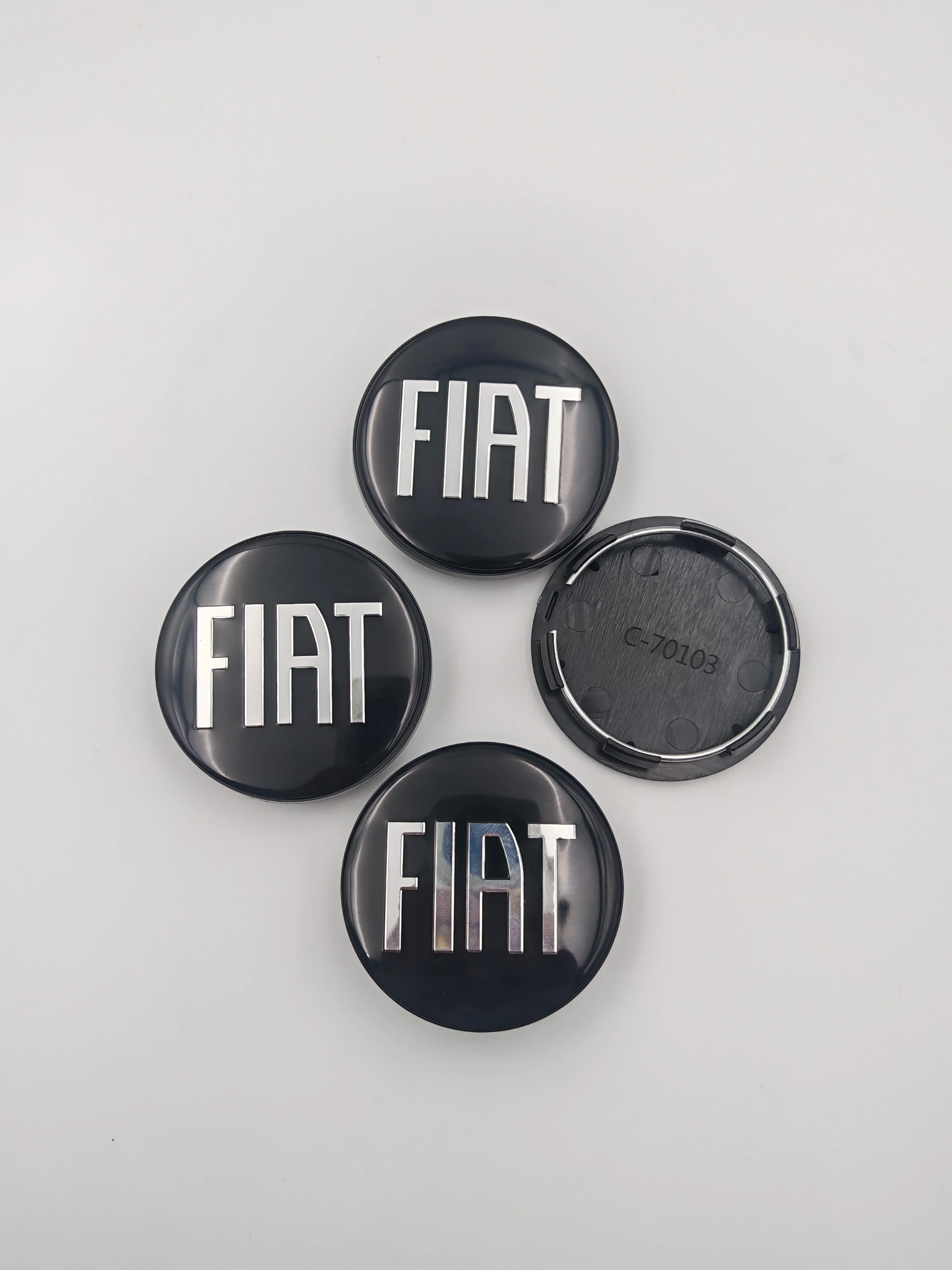 4 шт. 5 см для FIAT 50th Kith синий белый колпак E46 E90 E30 F10 F30 X5 X3 E39 F25 E60 E91 E87 автомобильные аксессуары