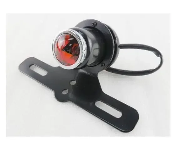 

1pcs Motorcycle Parts Motorcycle Modification Metal Tail Light Brake Light Retro Motorcycle Gemstone Modification Tail Light
