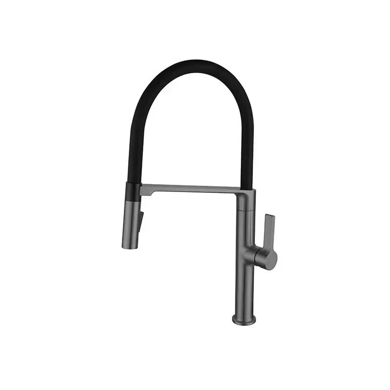 

Silicone universal tube magnetic suction, multi-functional pull head hot and cold water North America, kitchen faucet sink