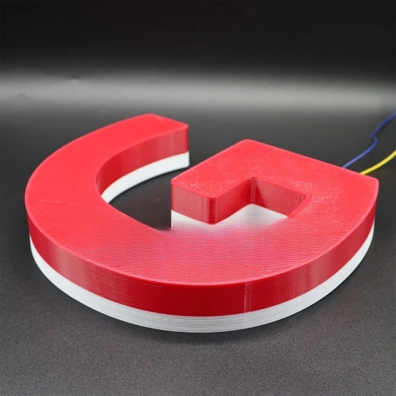 Automatic 3D LED Letter Printer 3D Acrylic Word Printer Color-Sign Letter Shell Printer 3D Channel Letter Machine view 6