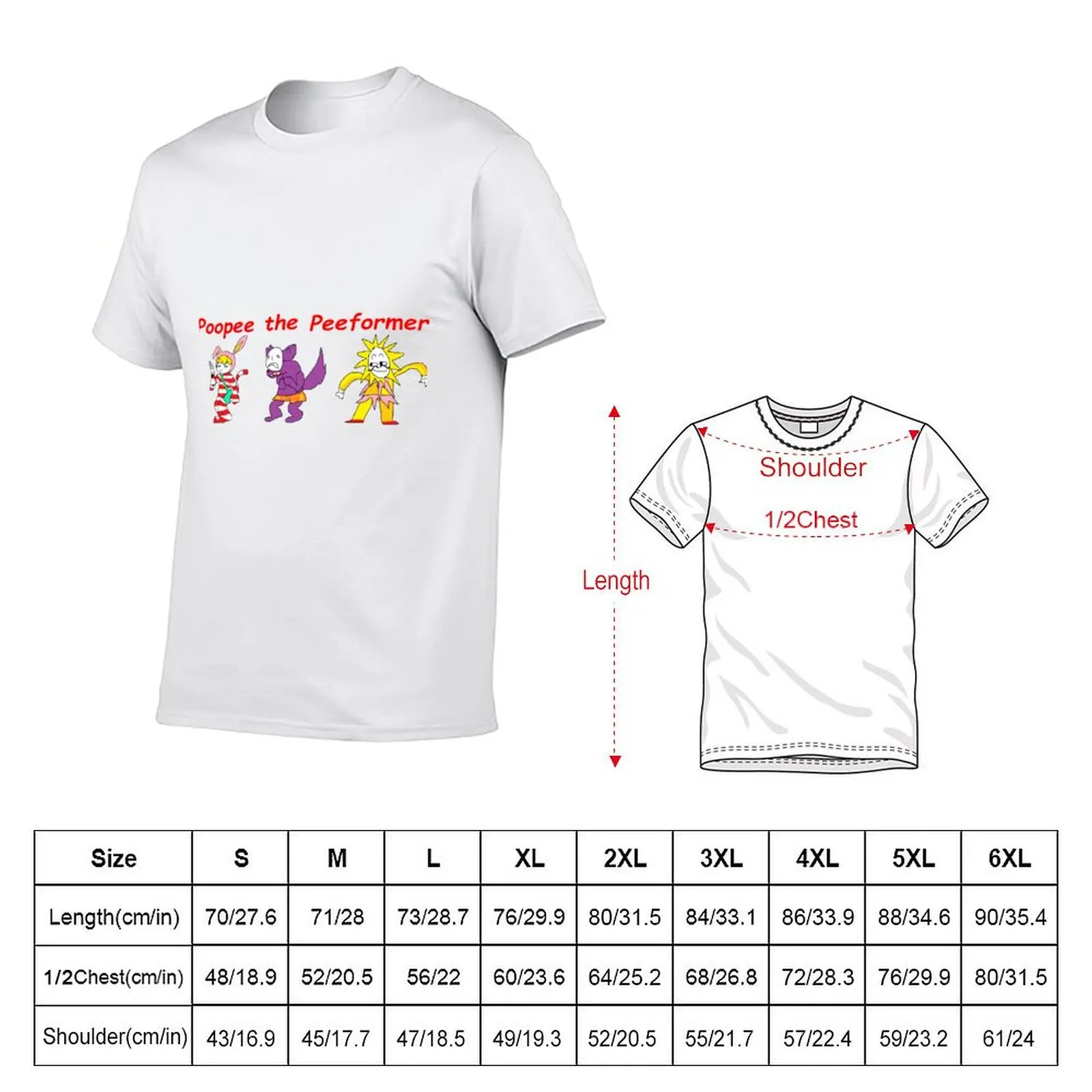 poopee the peeformer (popee the performer) T-Shirt anime stuff designer shirts mens fashion