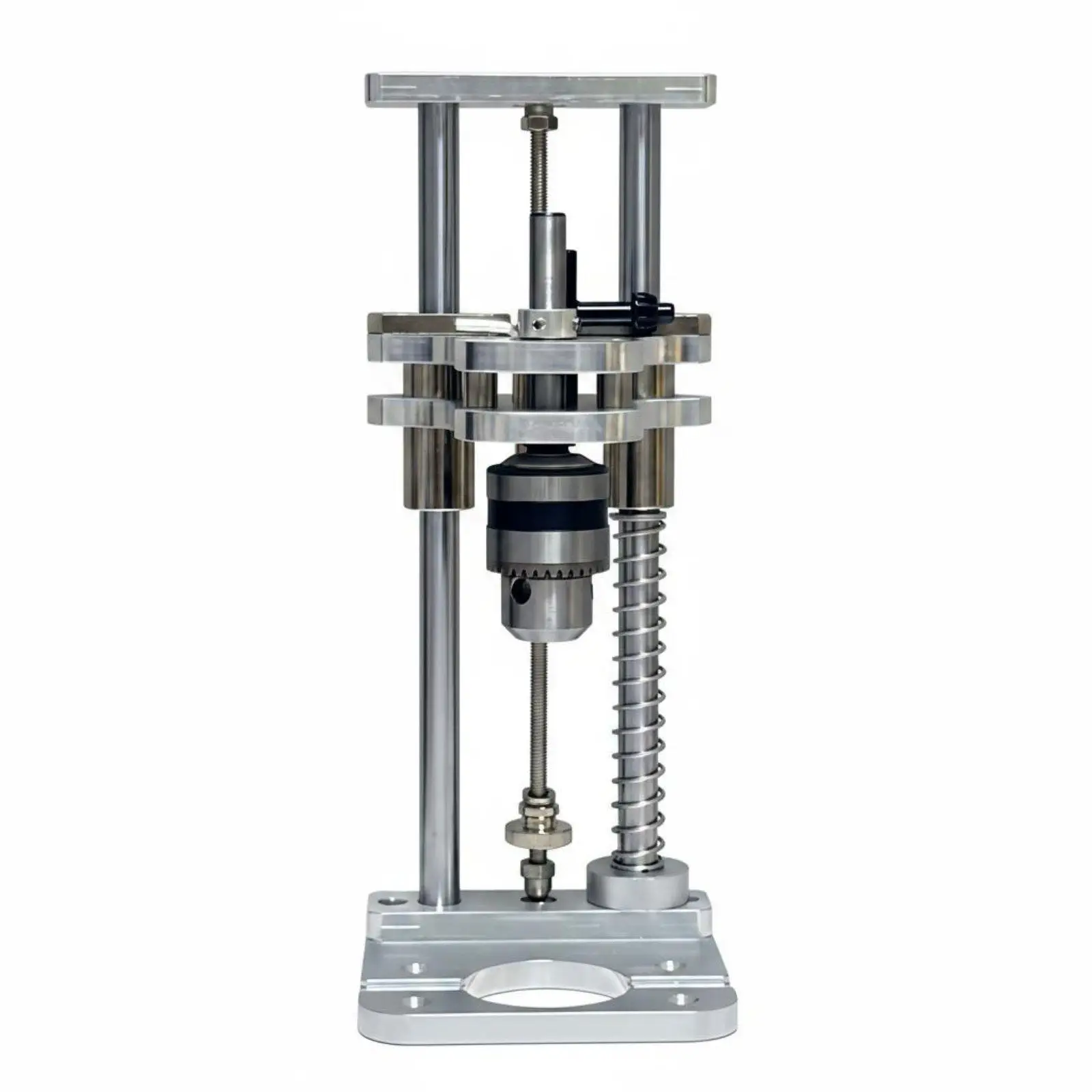 Vertical Drilling Support Bracket Adjustable Drill Guide Stand Power Tool Holder for Garage Precision Tasks