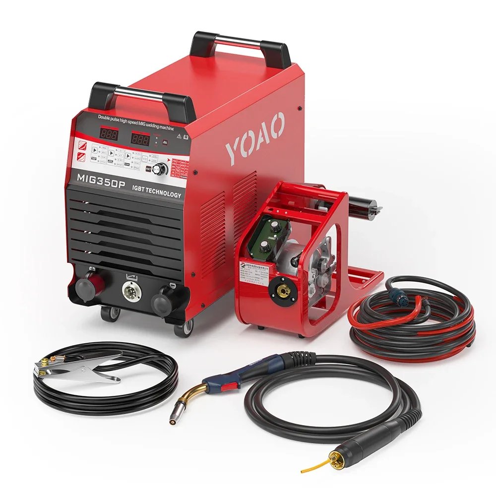 

YOAO MIG-350P Dual IGBT Inverter 380V ARC Welders Gas Welding Equipment For Light Industry