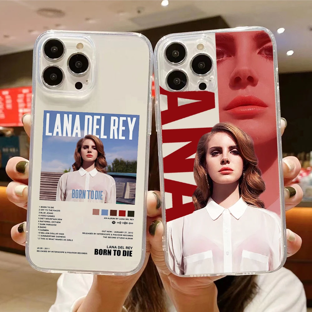 Lana Del Rey Cantor Kraft Poster Phone Case, Capa para iPhone 11, 12, 13, 14, 15 Pro Max, Mini, 7, 8 Plus, XS, X, XR