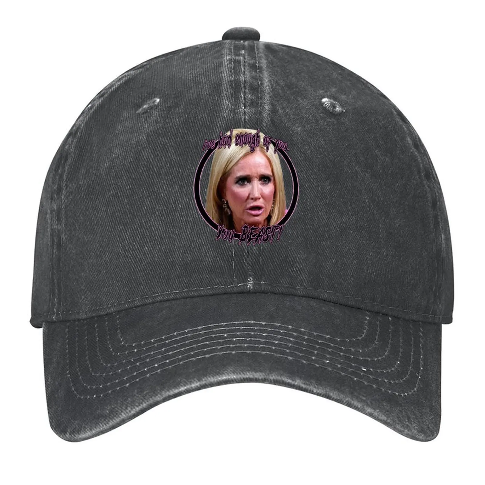

Kim Richards - You Beast! Baseball Cap Unique hats Uv Protection Solar Hat Christmas Hat birthday Golf Women Men's