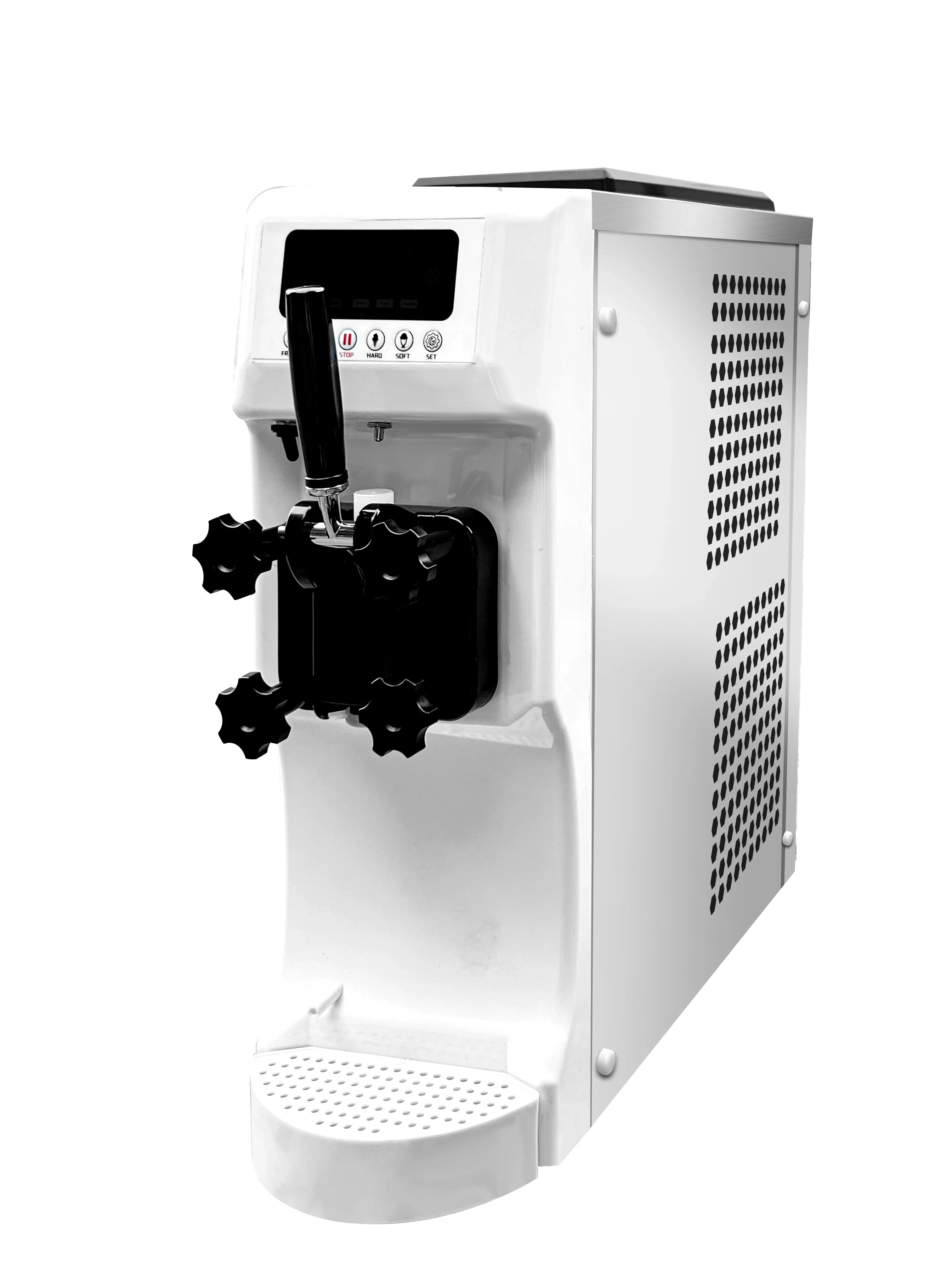 Fruit Yogurt Popsicle Machine Automatic Fresh-keeping Milk Tea Dessert Shop Now Working Front Desk Hard Ice Machine