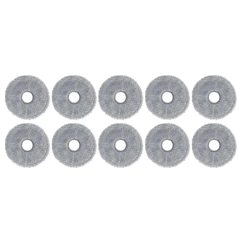 10Pcs for Dreame Bot L10 Prime / L10S Pro Robot Vacuum Cleaner Mop Cloth Rag Replacement Spare Parts