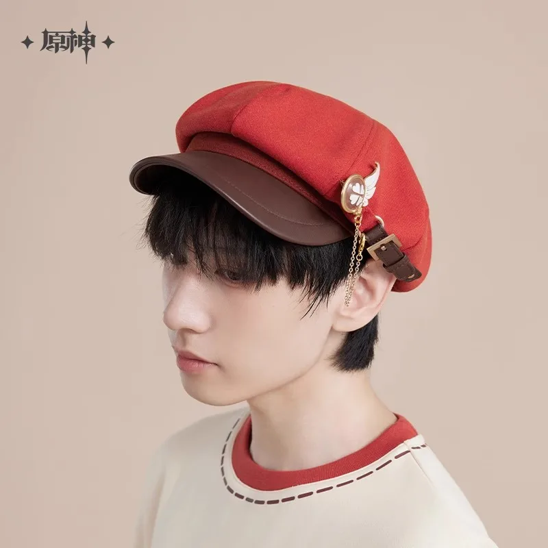 Klee Beret MiHoYo Official Genuine Genshin Impact Cute Klee Theme Impression Series Octagonal Cap Cosplay Klee Hat Birthday Gift