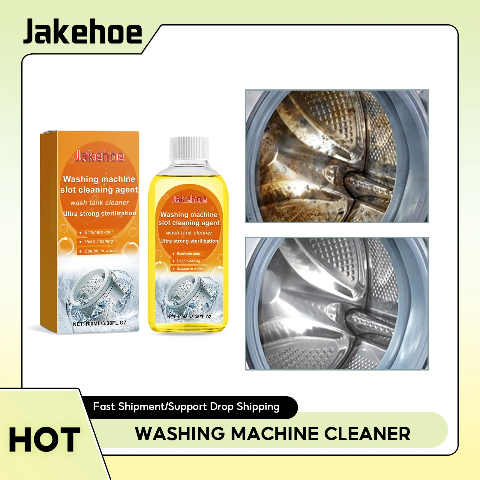 

Washing Machine Cleaner Eco-Friendly Deep Cleaning Liquid Washer Cleaner Deodorizer Detergent Washing Machine Cleaning Liquid