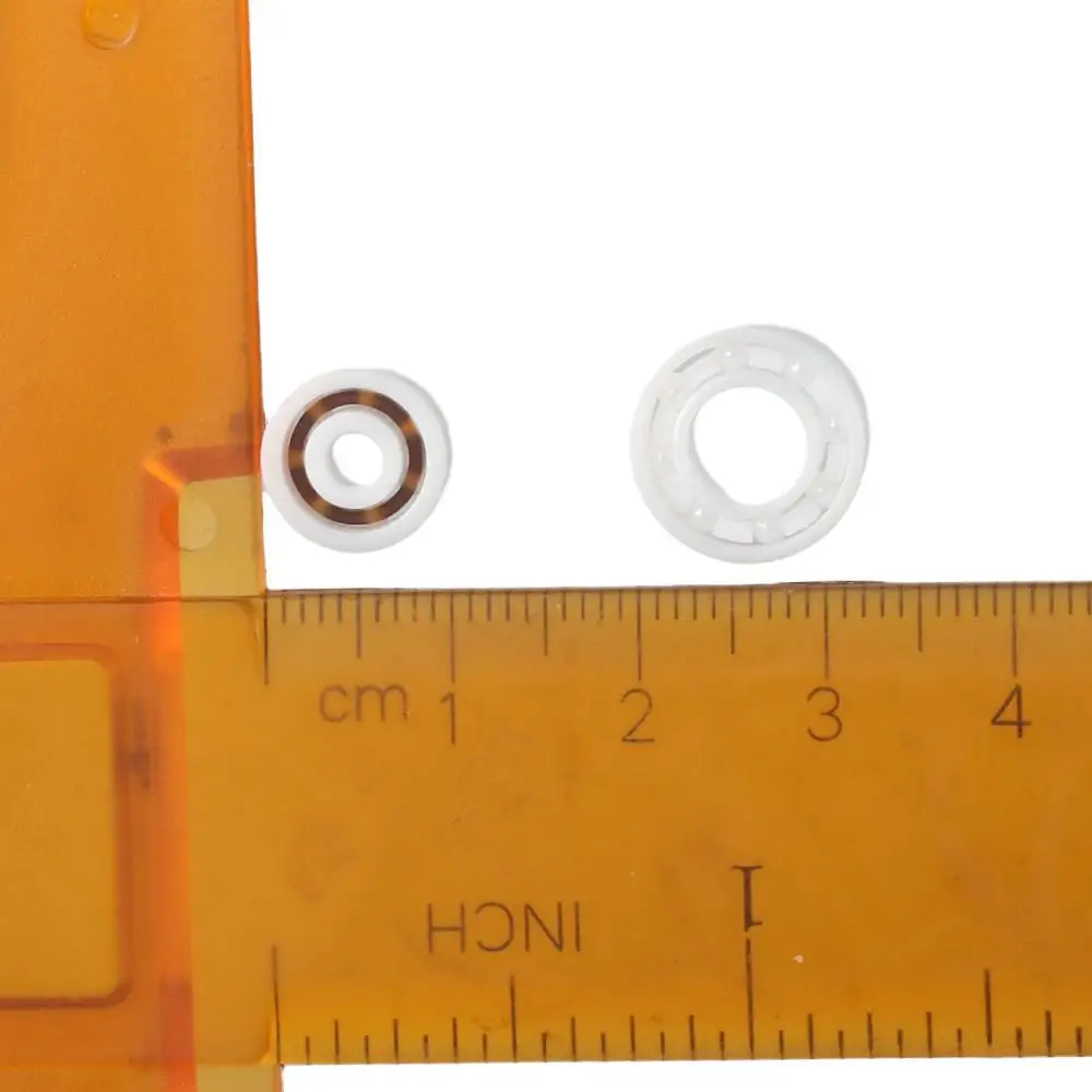 Ceramic Full Ceramic Bearings Zirconia (ZrO2) Double Sealed Deep Groove Ball Bearings Open-Type Miniature Ball Bearing
