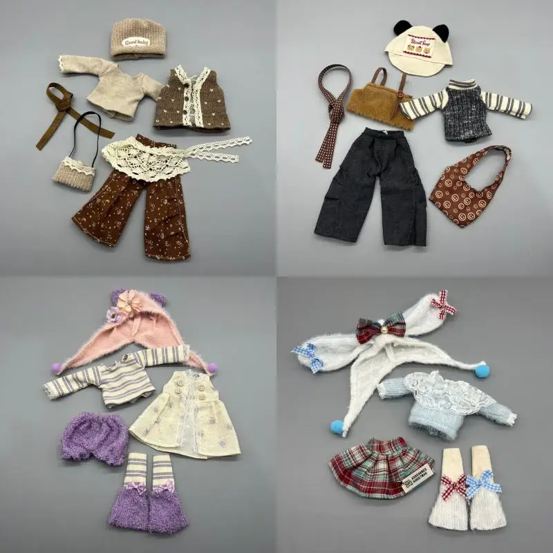 .Hot Sale.1Set DIY Dress-up Clothing Toy Accessories Doll's Clothes Suitable For 30cm 1/6 Scale Doll GL Body Ghost Mom view 4
