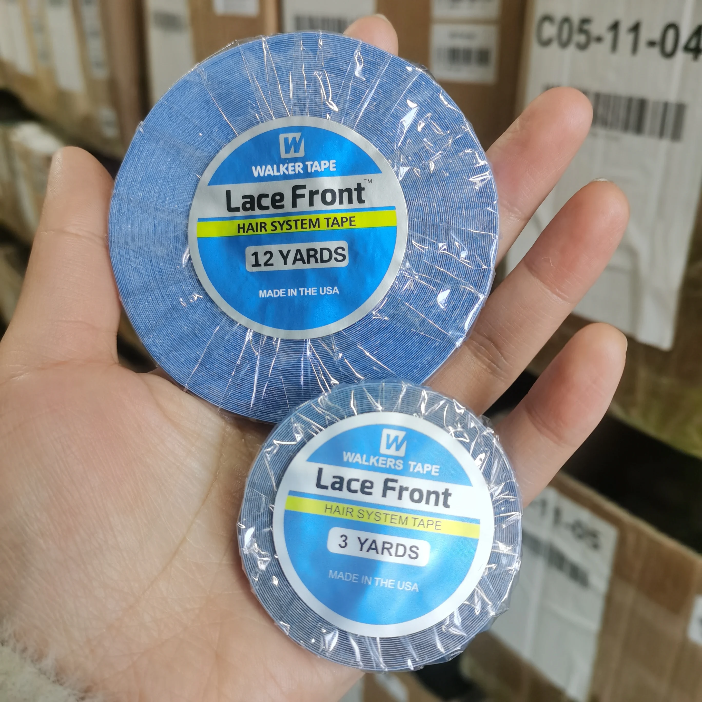 3/12Yards Extreme Strong Hold Lace Wig Adhesive Tape Wholesale High Quality Hair System Tape For Toupee And Wigs